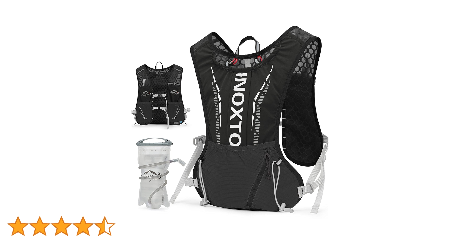Amazon | INOXTOランニング リュック スポーツ 超軽量140g 付属